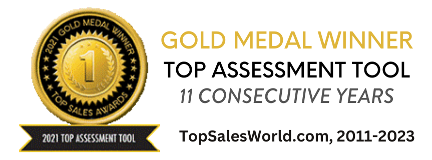 Gold Medal Winner - Top Assessment Tool 11 Consecutive Years